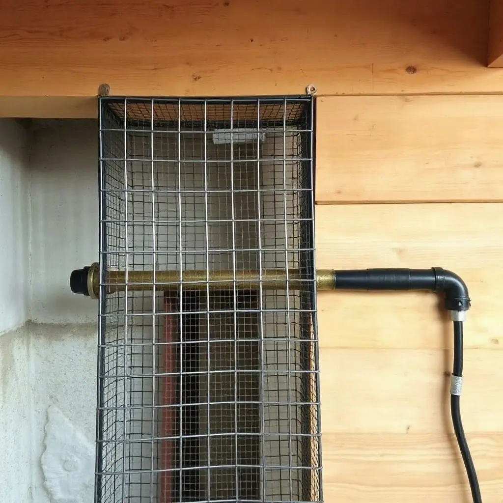 Grauzēju sieta uzstādīšana mājas ventilācijas atverē – profesionāla montāža