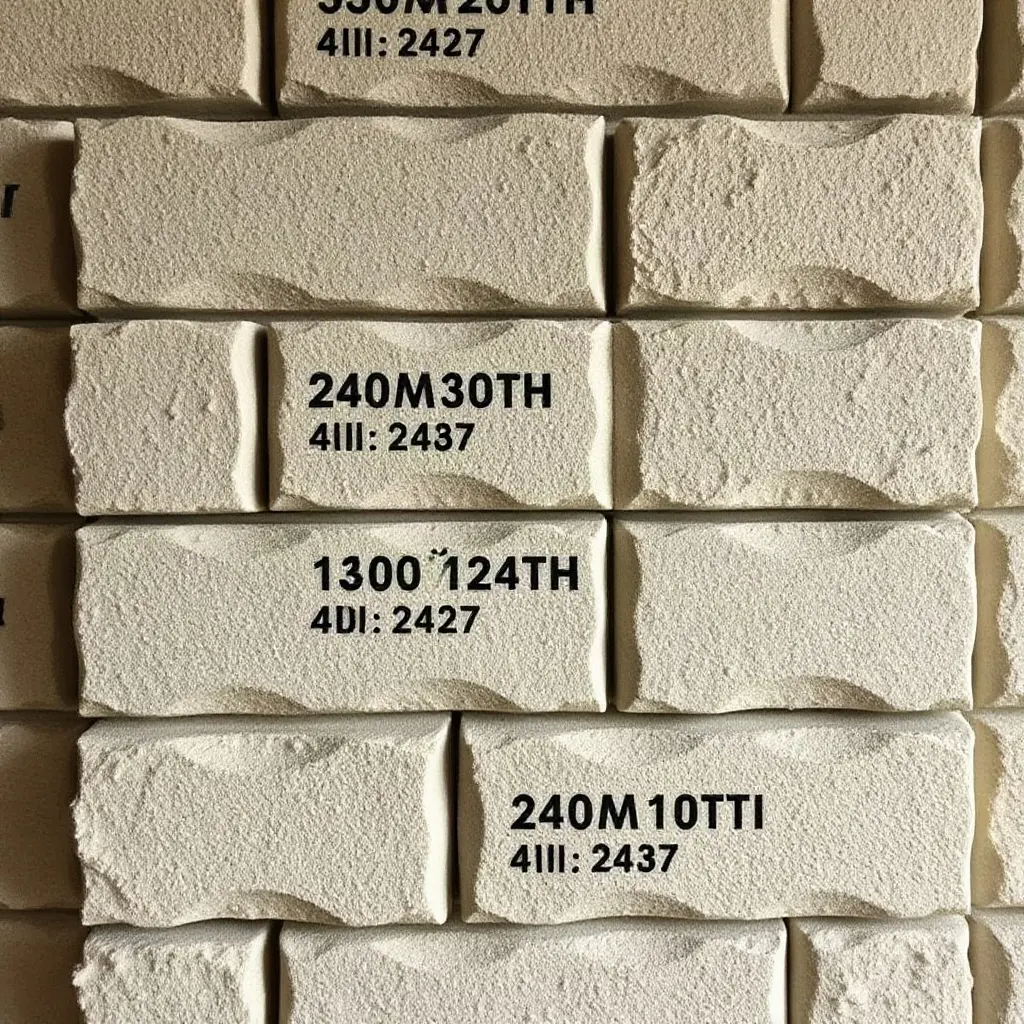 Keramzīta bloki uz paletes celtniecības laukumā